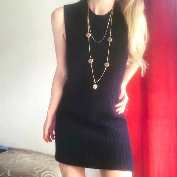 Witchery Dresses & Skirts - Witchery M mohair wool blend winter knit dress